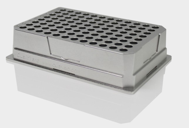 96孔铝合金PCR冰浴盒